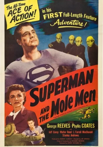 Супермен и люди-кроты 1951 смотреть онлайн фильм