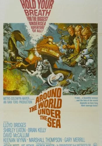 Вокруг света под водой 1966 смотреть онлайн фильм